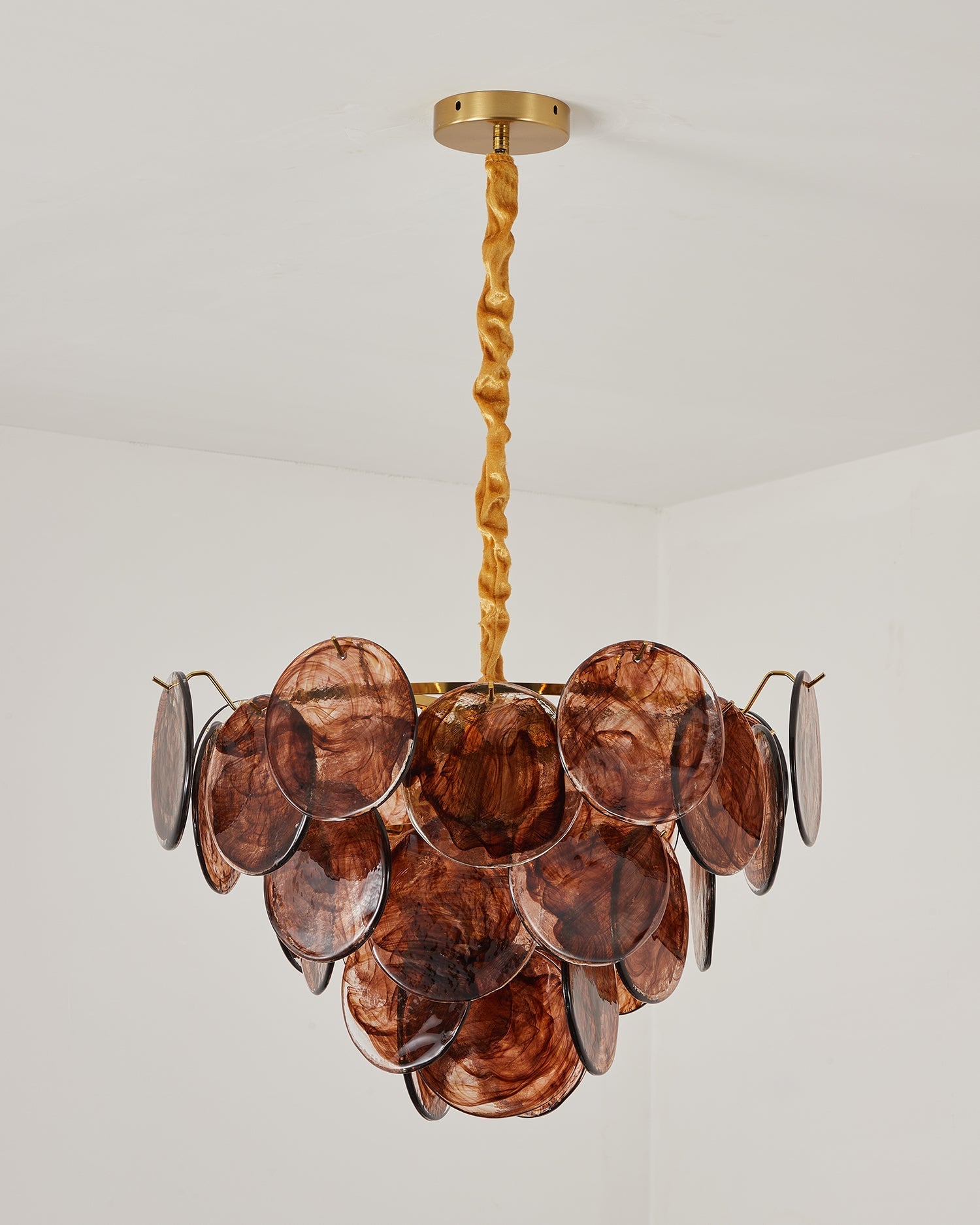 Amber Chandelier