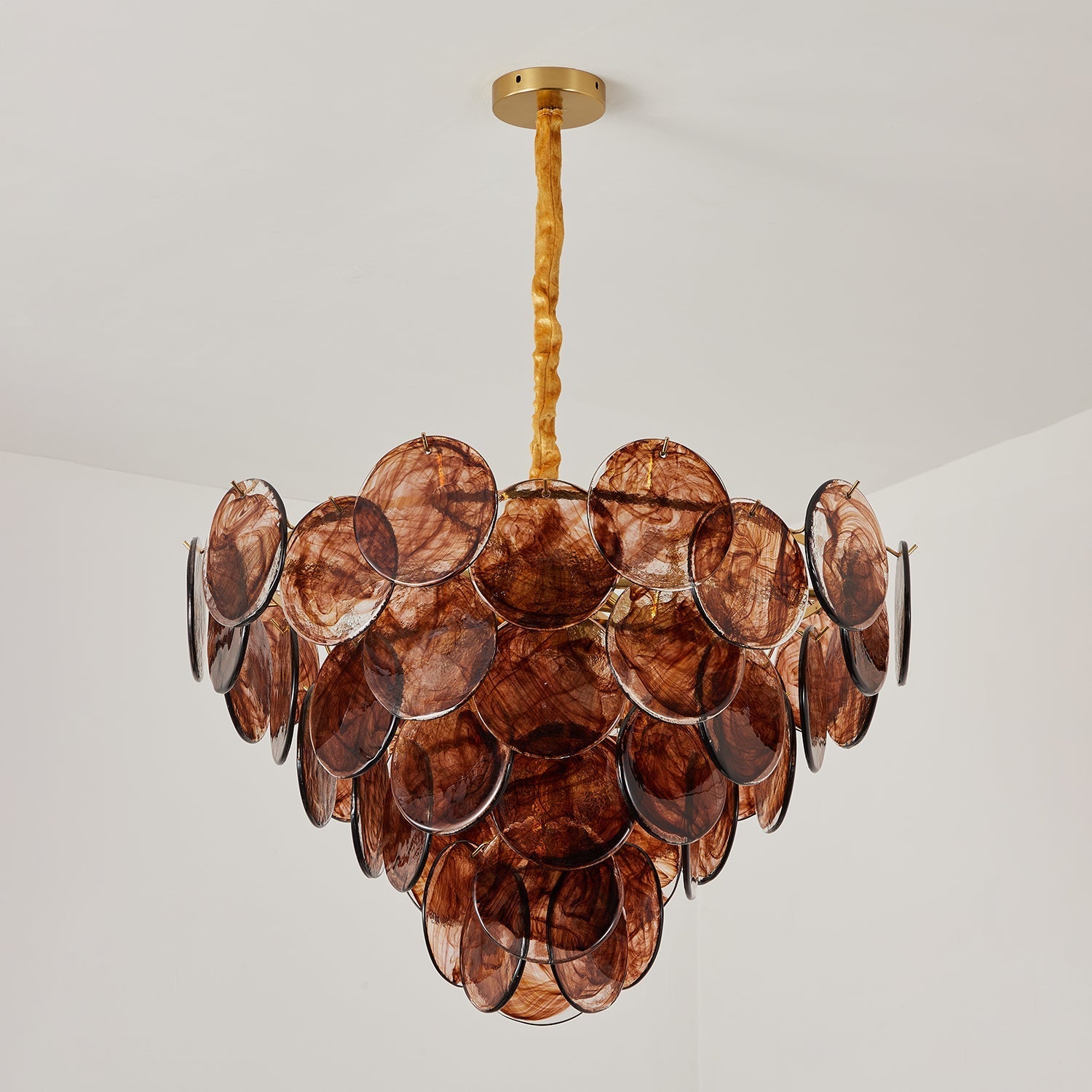 Amber Chandelier