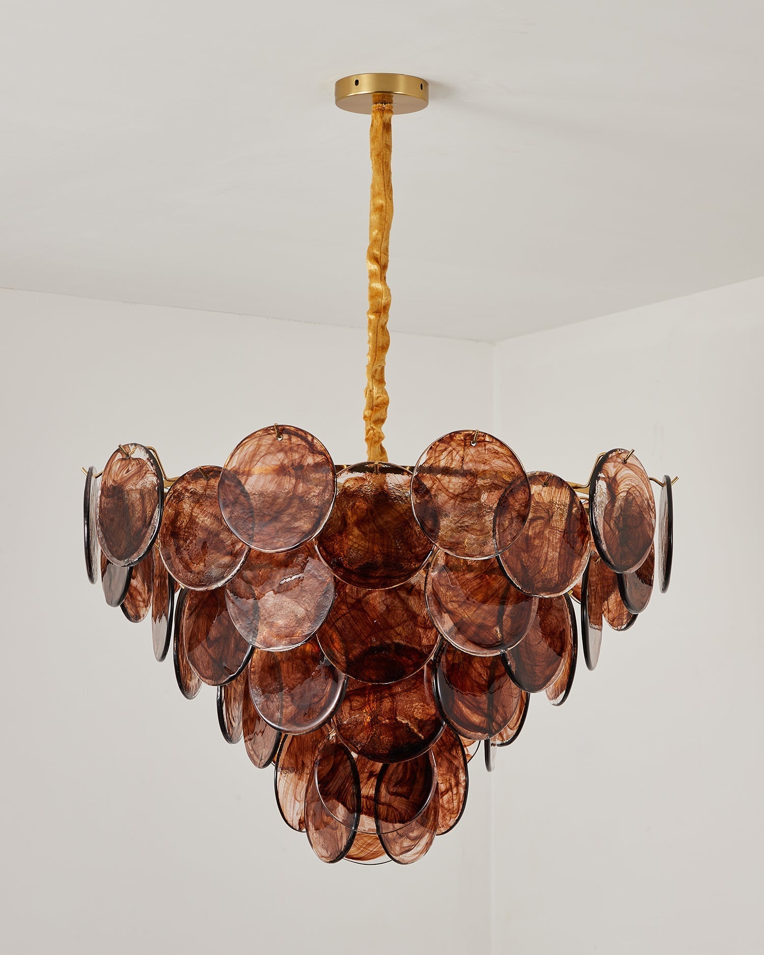 Amber Chandelier