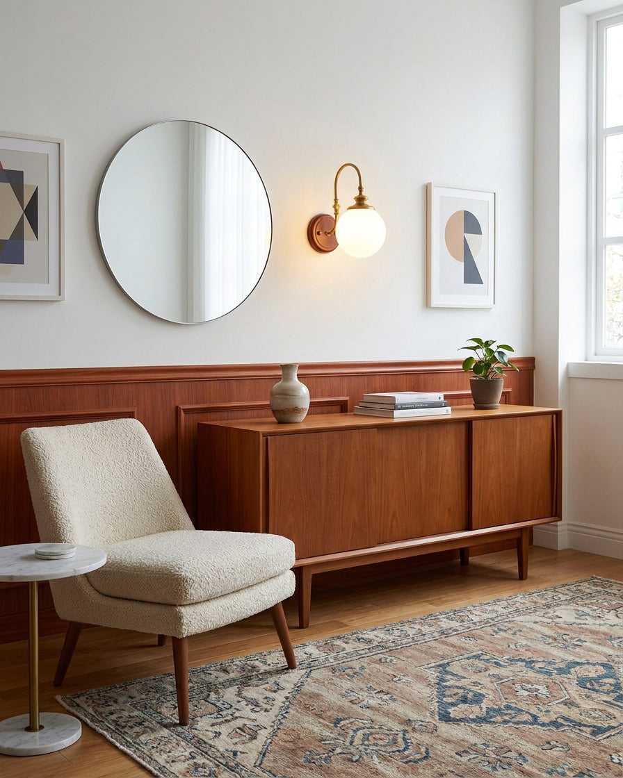 Rosette Wall Sconce