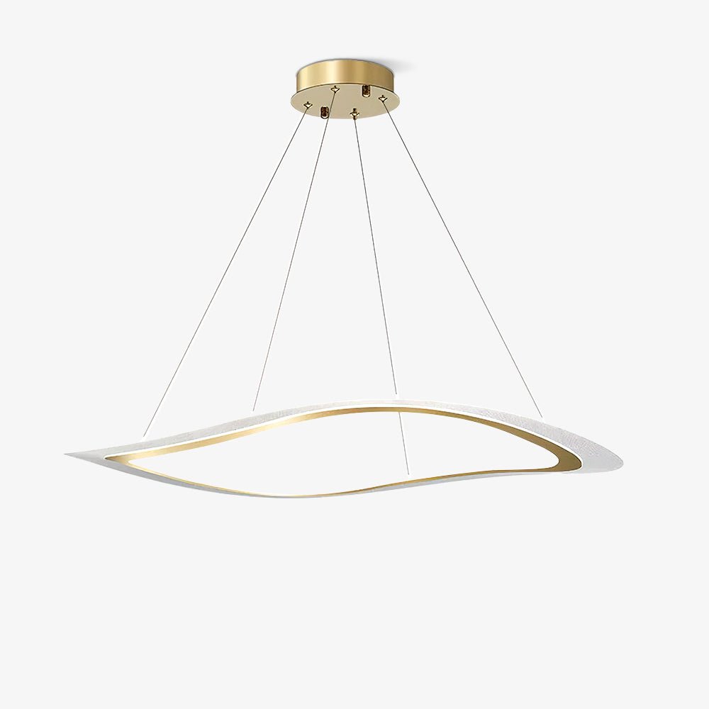 Lustra Chandelier LED Acrylic Gold Modern-Neutral Decor