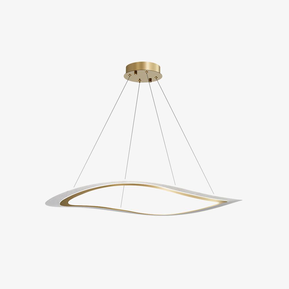 Lustra Chandelier LED Acrylic Gold Modern-Neutral Decor