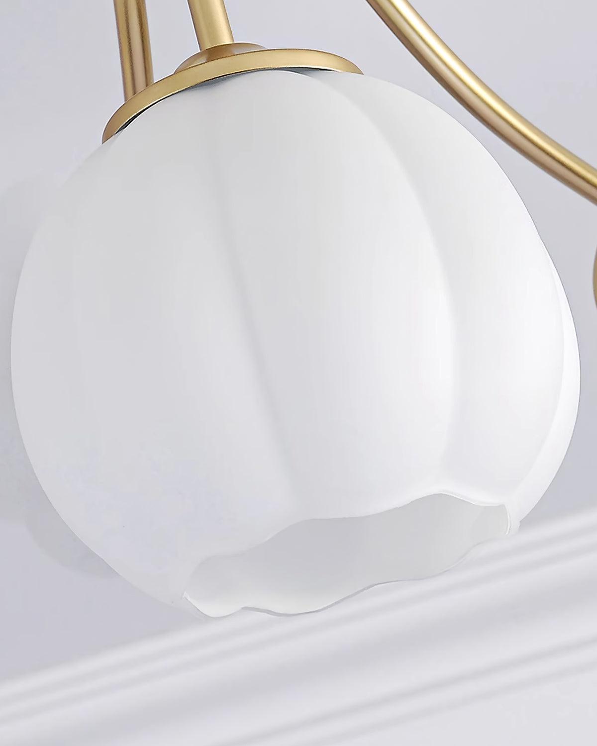 Marra Ceiling Light Petal Globe Cluster Romantic Floral-Neutral Decor