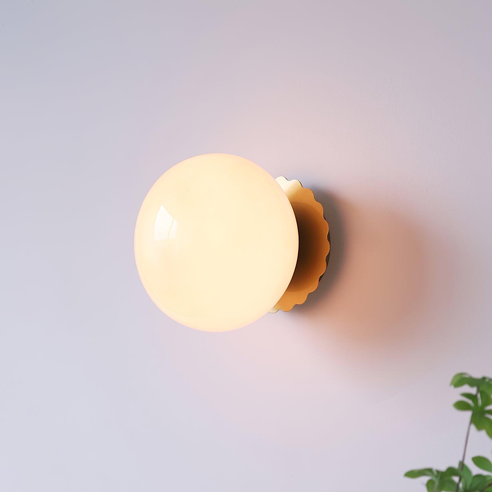 Stefan Modern Minimalist Glass Sconces Wall lamp-Neutral Decor