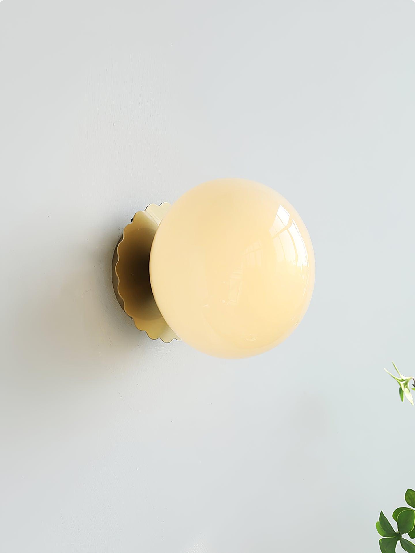 Stefan Modern Minimalist Glass Sconces Wall lamp-Neutral Decor