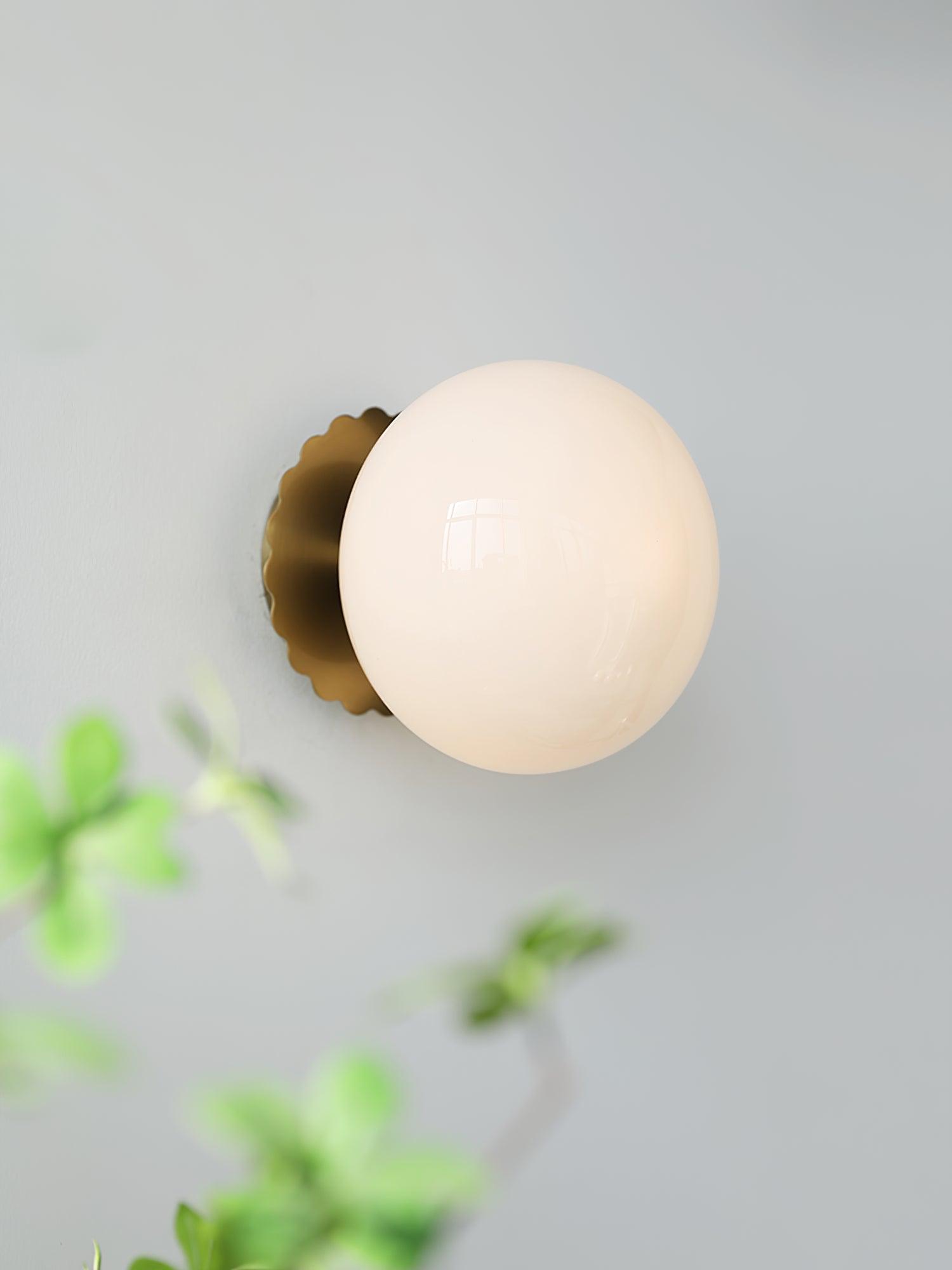 Stefan Modern Minimalist Glass Sconces Wall lamp-Neutral Decor
