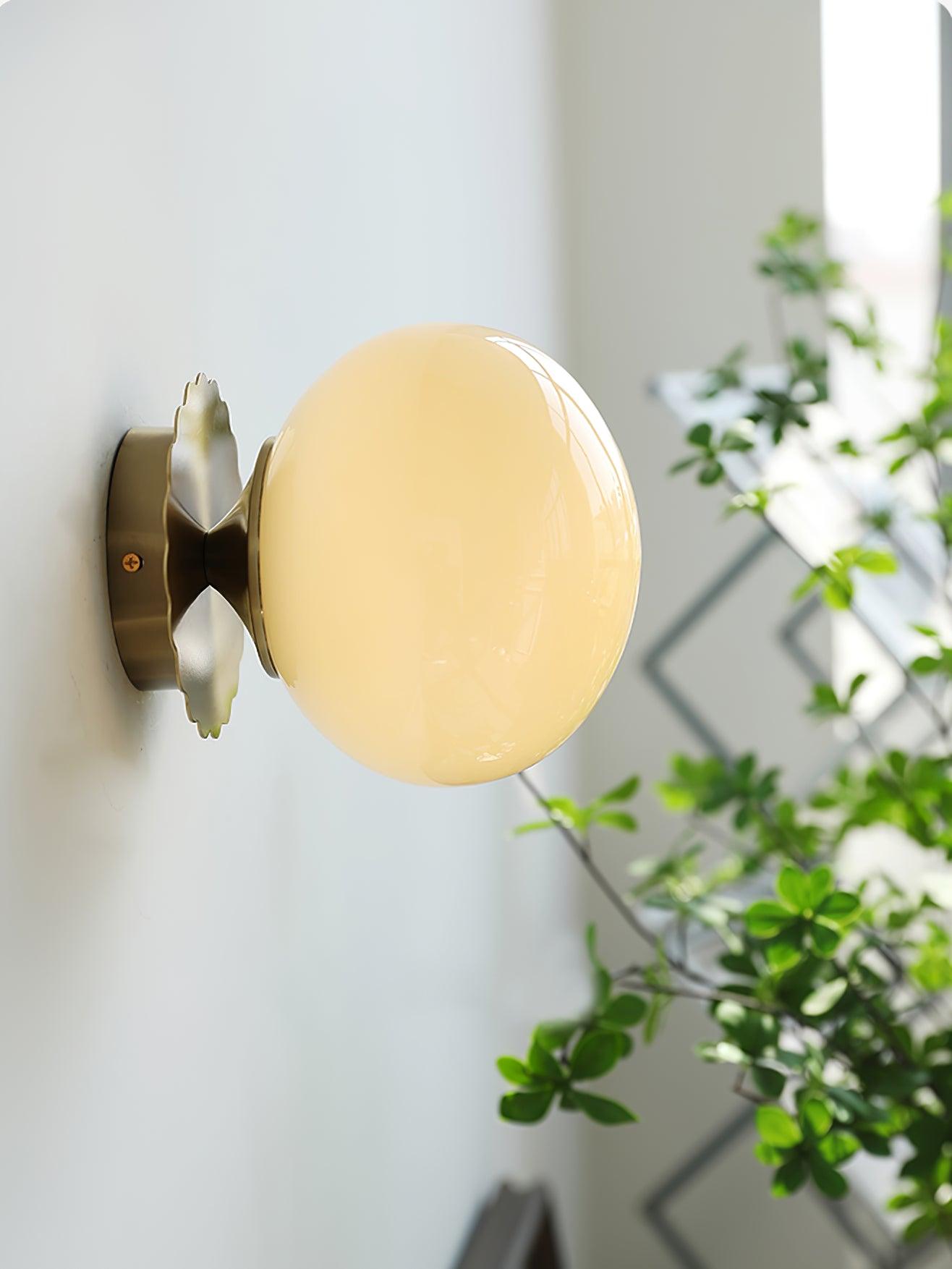 Stefan Modern Minimalist Glass Sconces Wall lamp-Neutral Decor