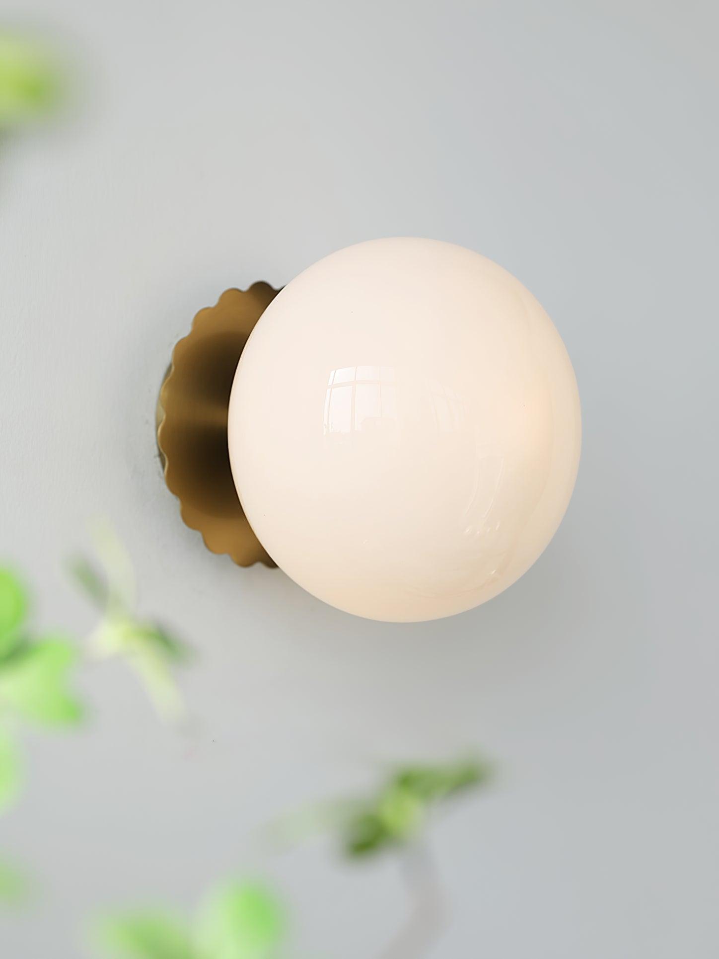Stefan Modern Minimalist Glass Sconces Wall lamp-Neutral Decor