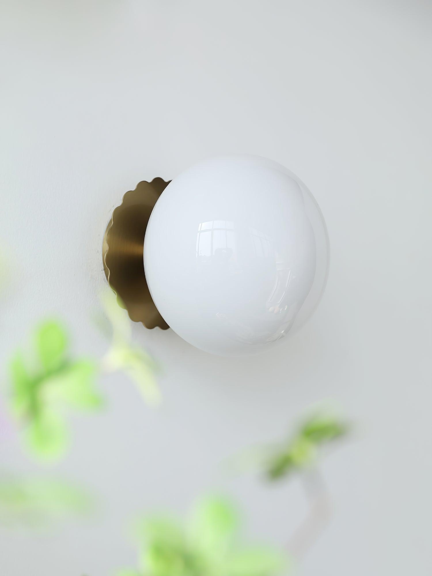 Stefan Modern Minimalist Glass Sconces Wall lamp-Neutral Decor
