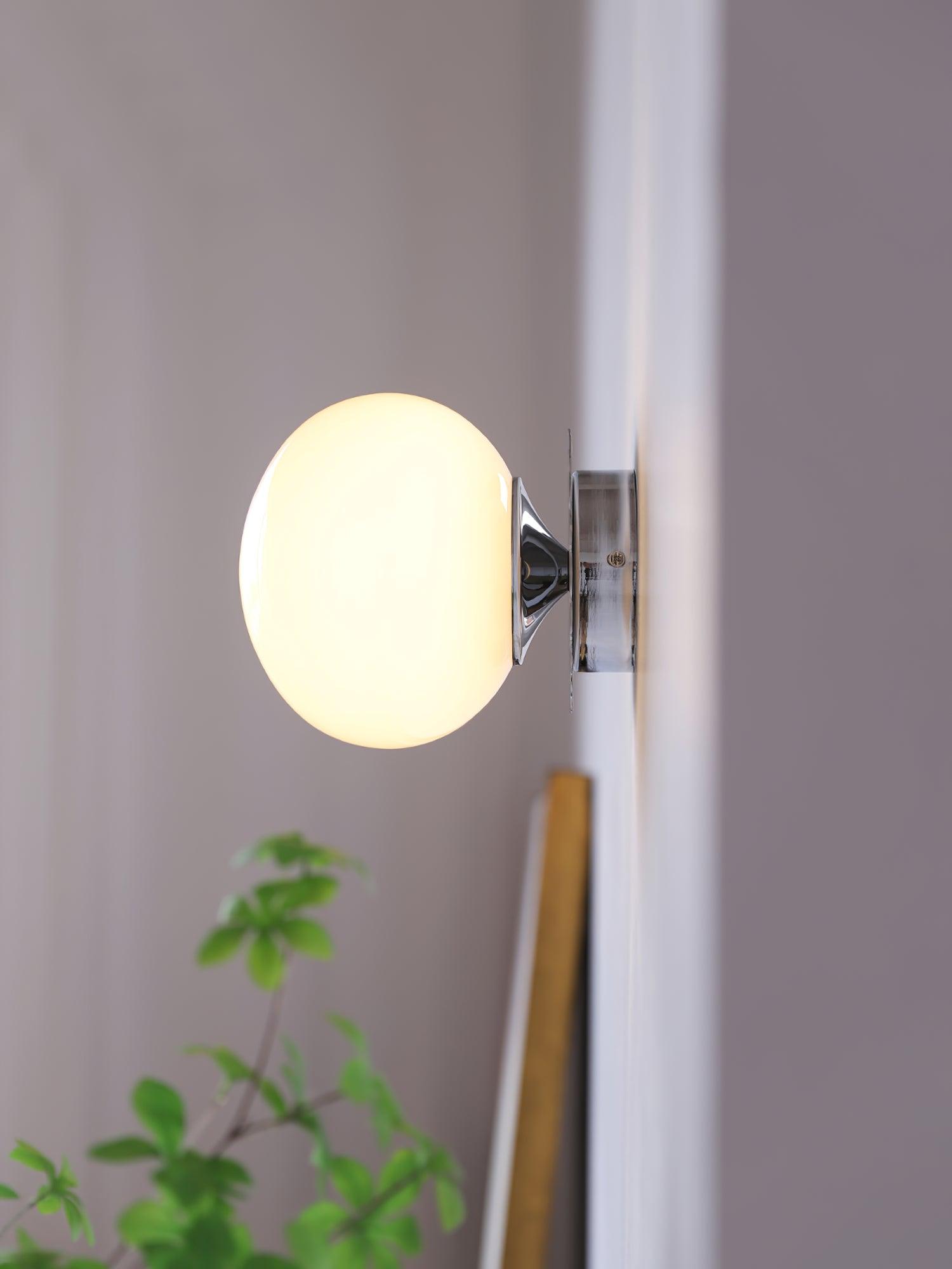 Stefan Modern Minimalist Glass Sconces Wall lamp-Neutral Decor