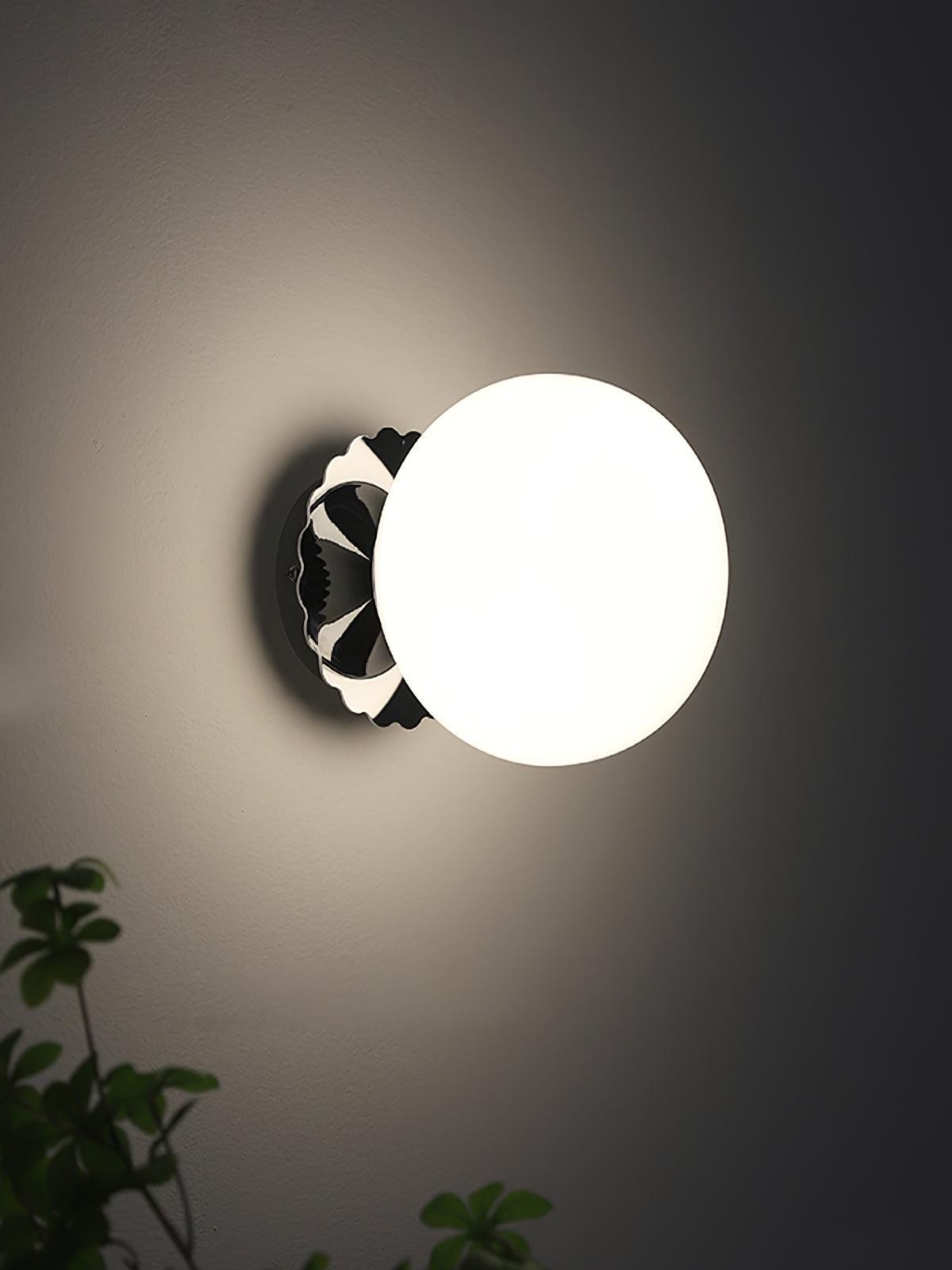 Stefan Modern Minimalist Glass Sconces Wall lamp-Neutral Decor