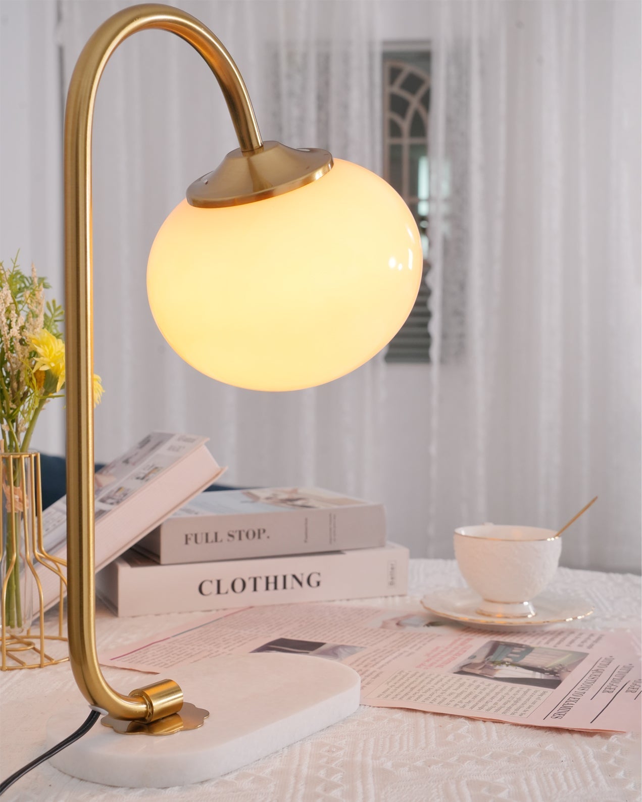Coven Table Lamp-Neutral Decor