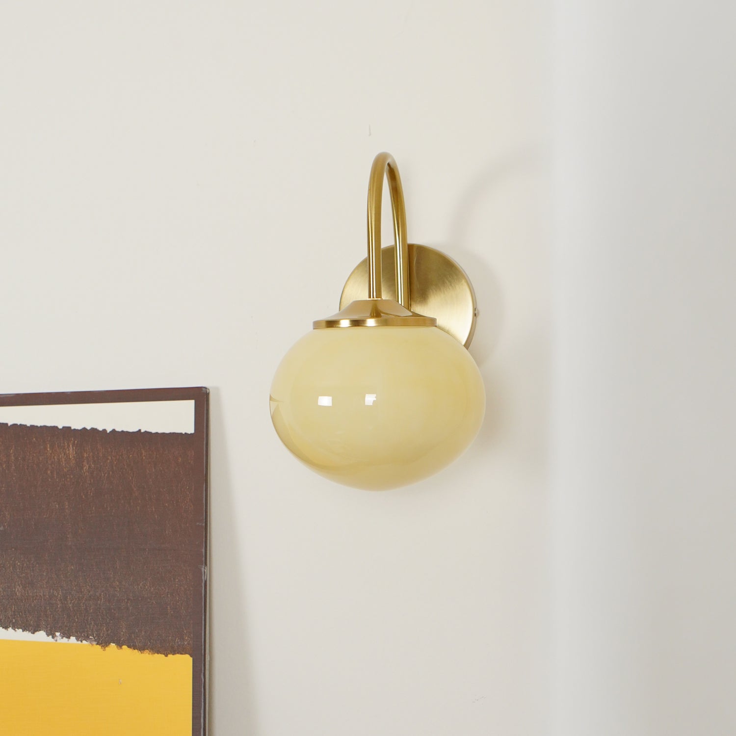 Ove Premium Nordic Art Glass Wall Lamp-Neutral Decor