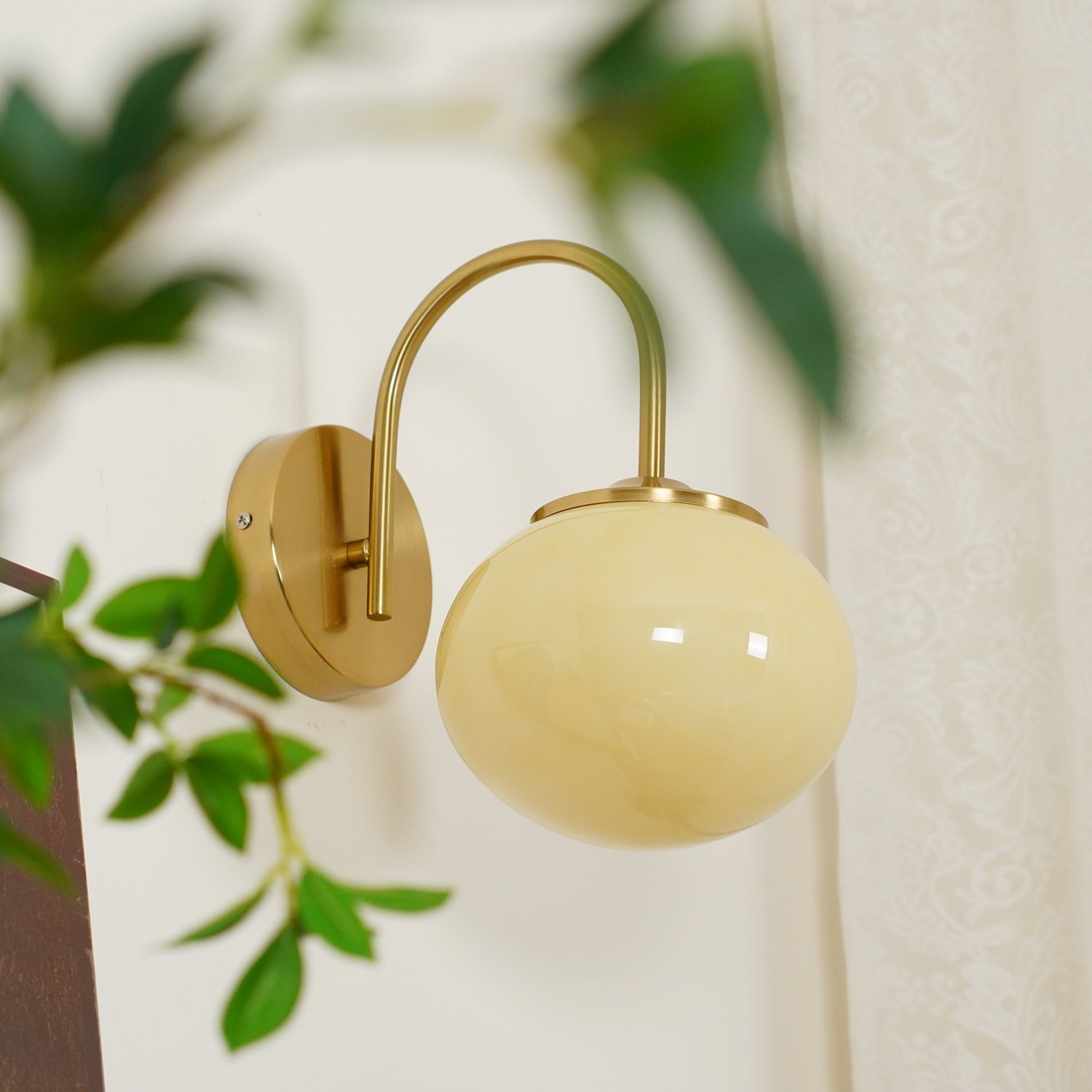 Ove Premium Nordic Art Glass Wall Lamp-Neutral Decor