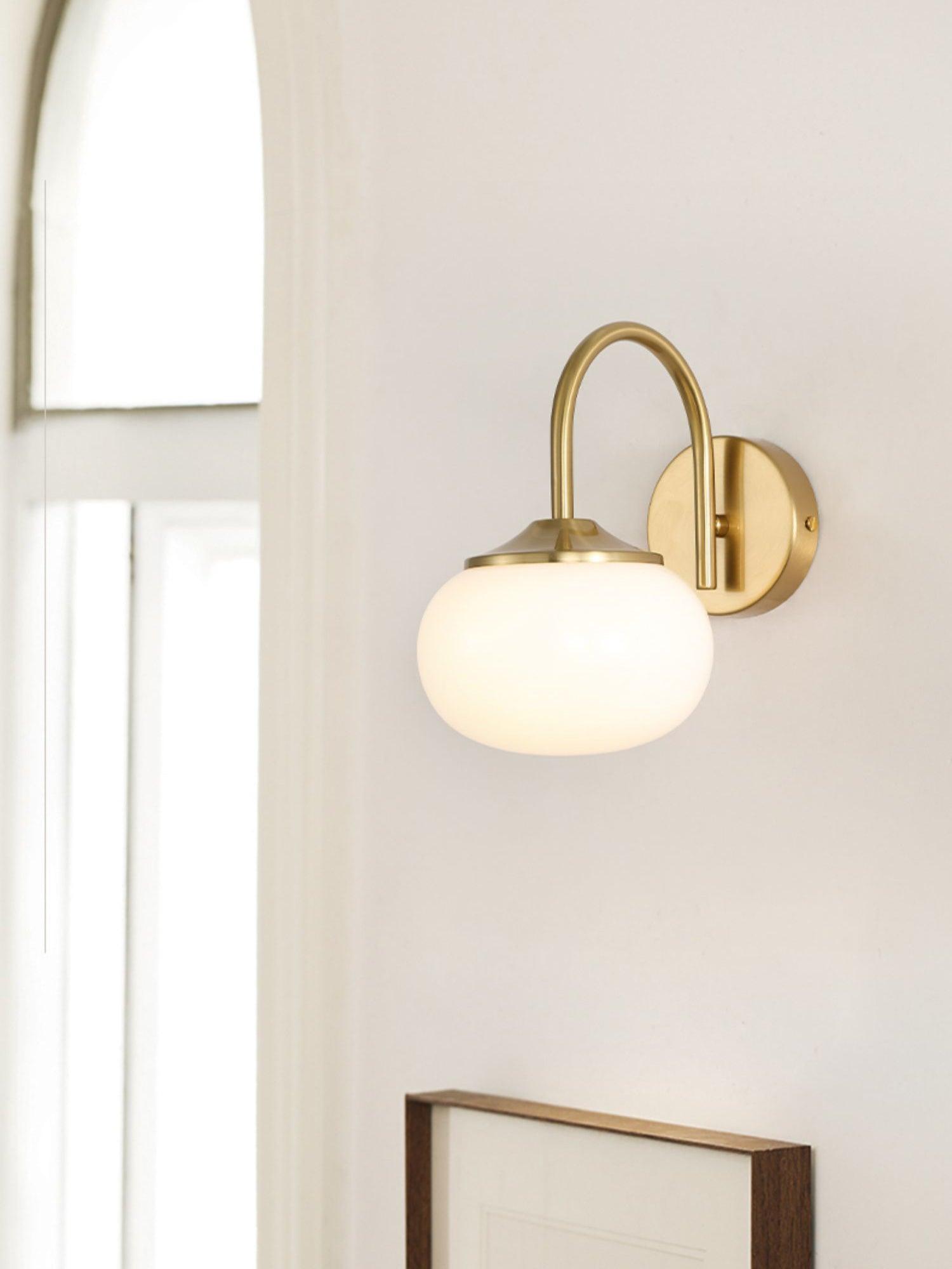 Ove Premium Nordic Art Glass Wall Lamp-Neutral Decor