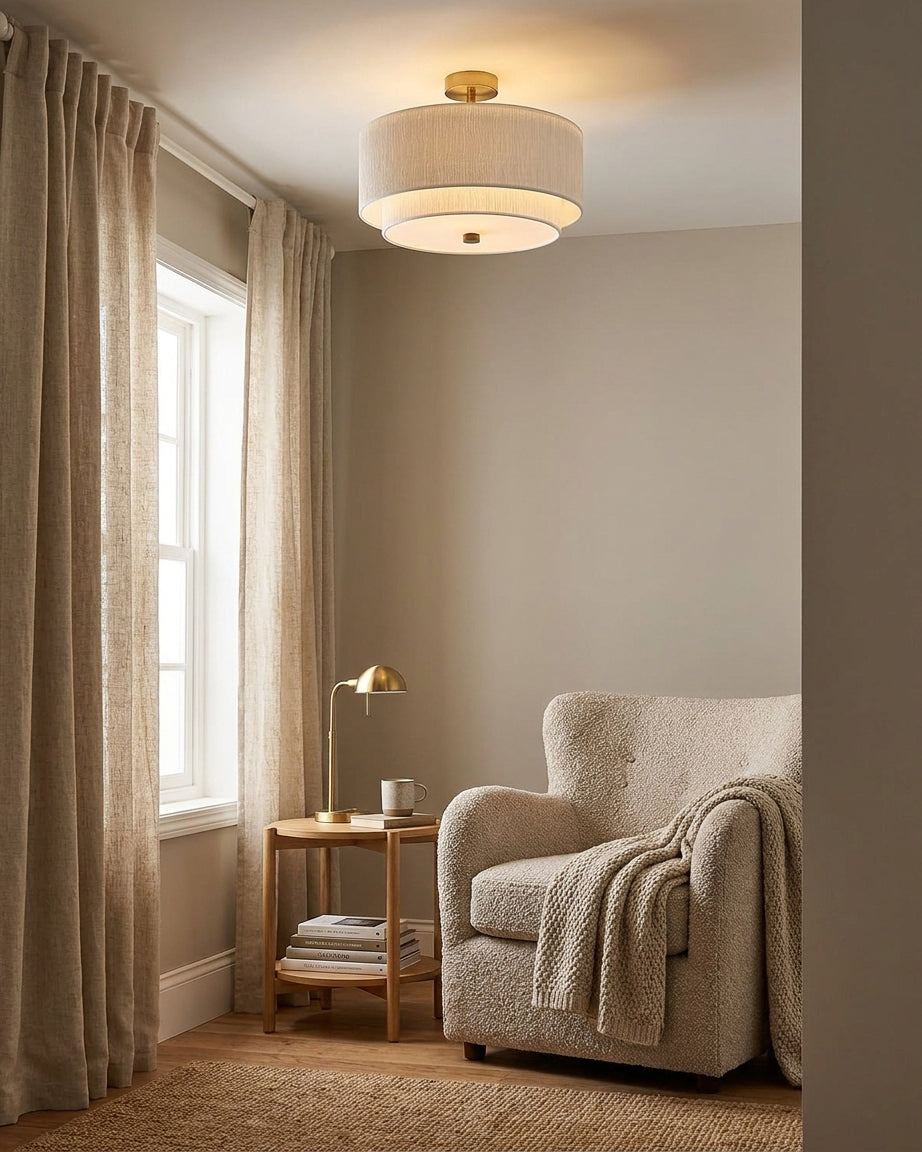 Brie Flush Mount Light