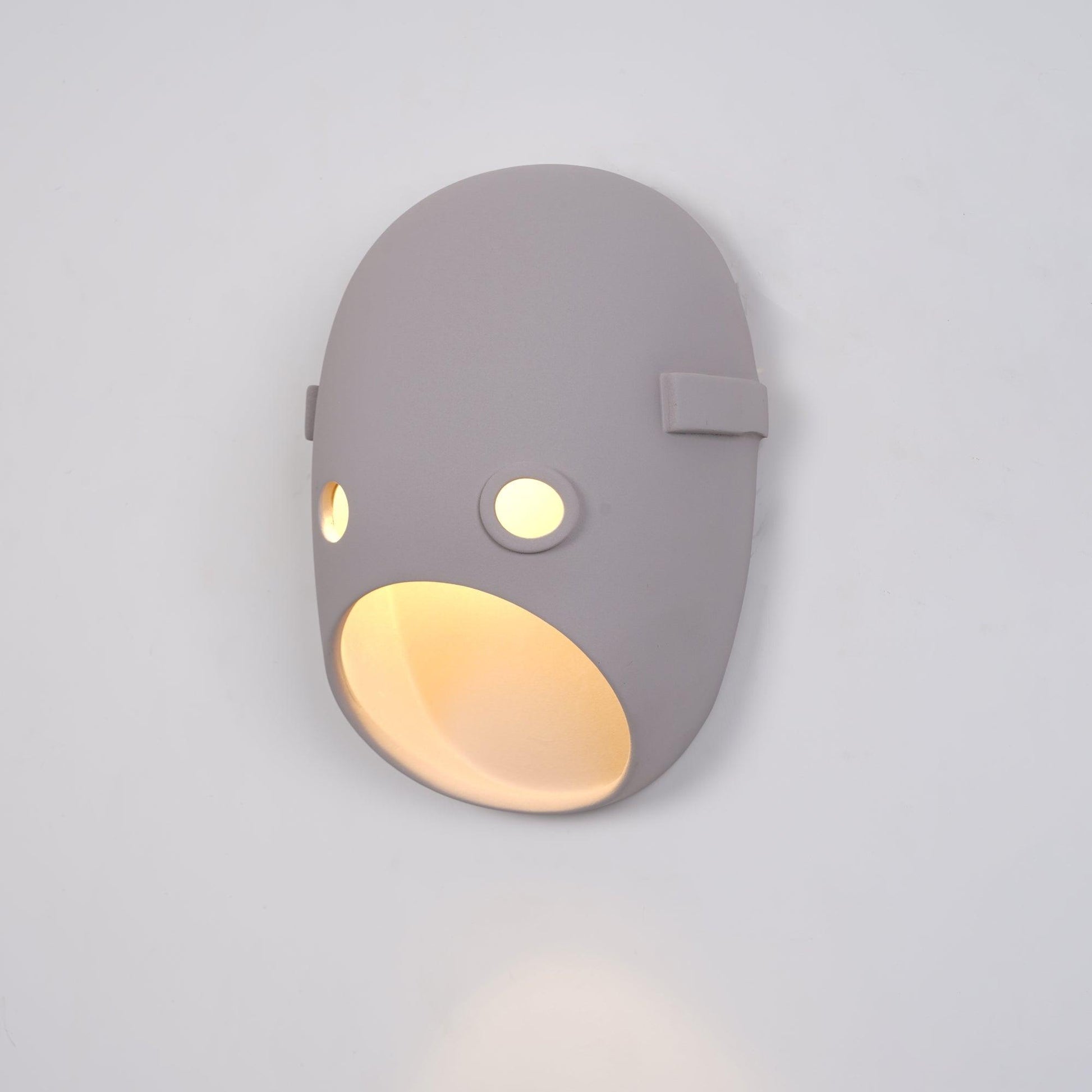 Mask Individual Creativity Resin Wall Light-Neutral Decor