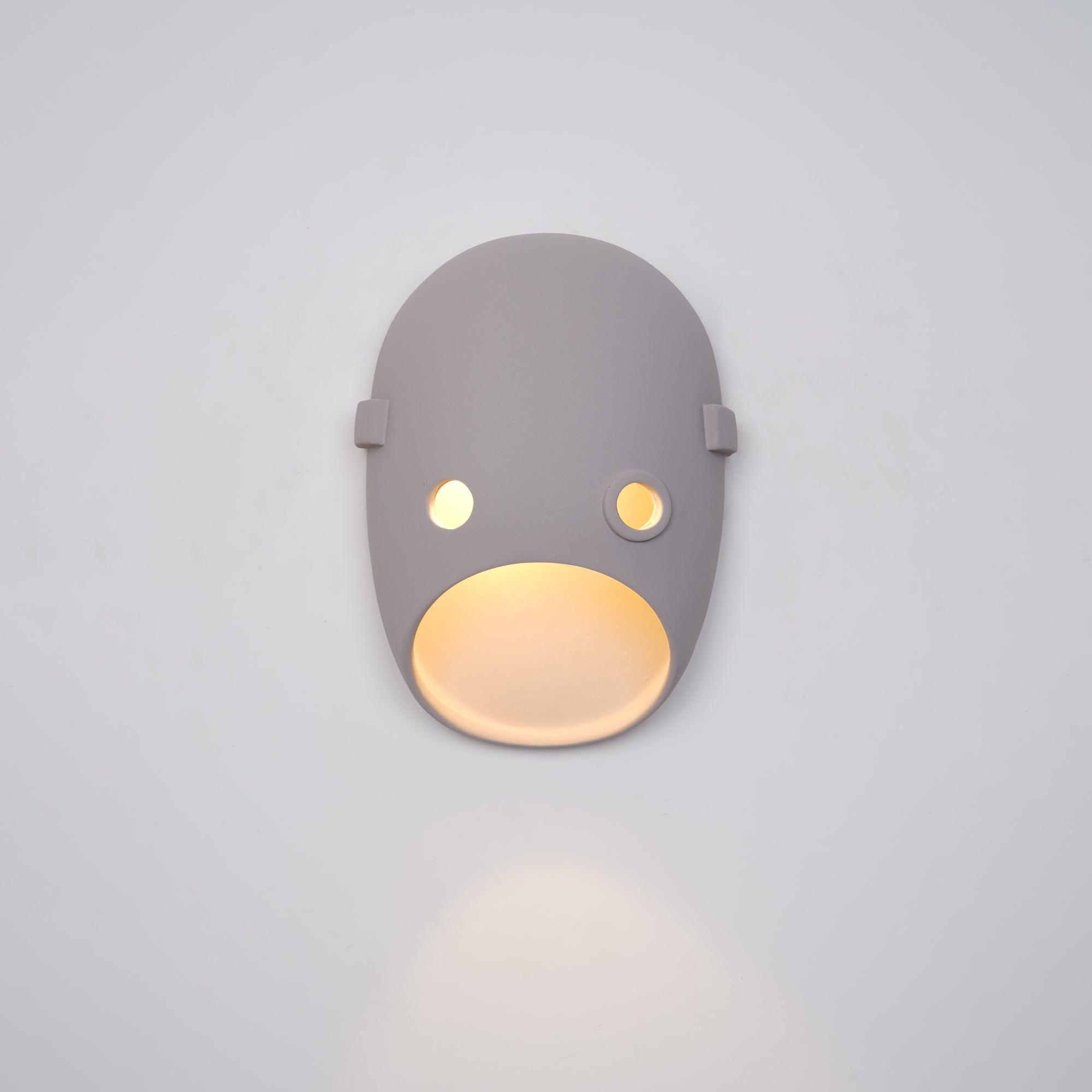 Mask Individual Creativity Resin Wall Light-Neutral Decor