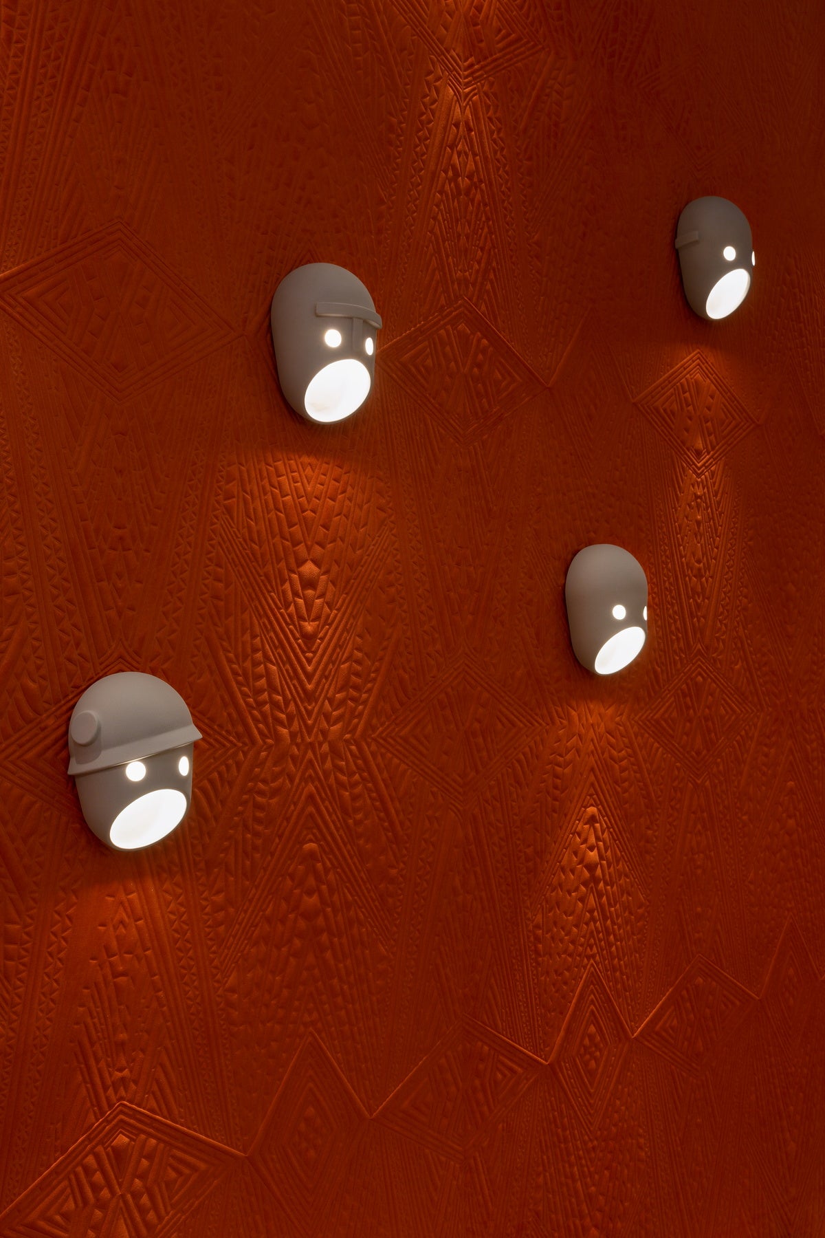 Mask Individual Creativity Resin Wall Light-Neutral Decor