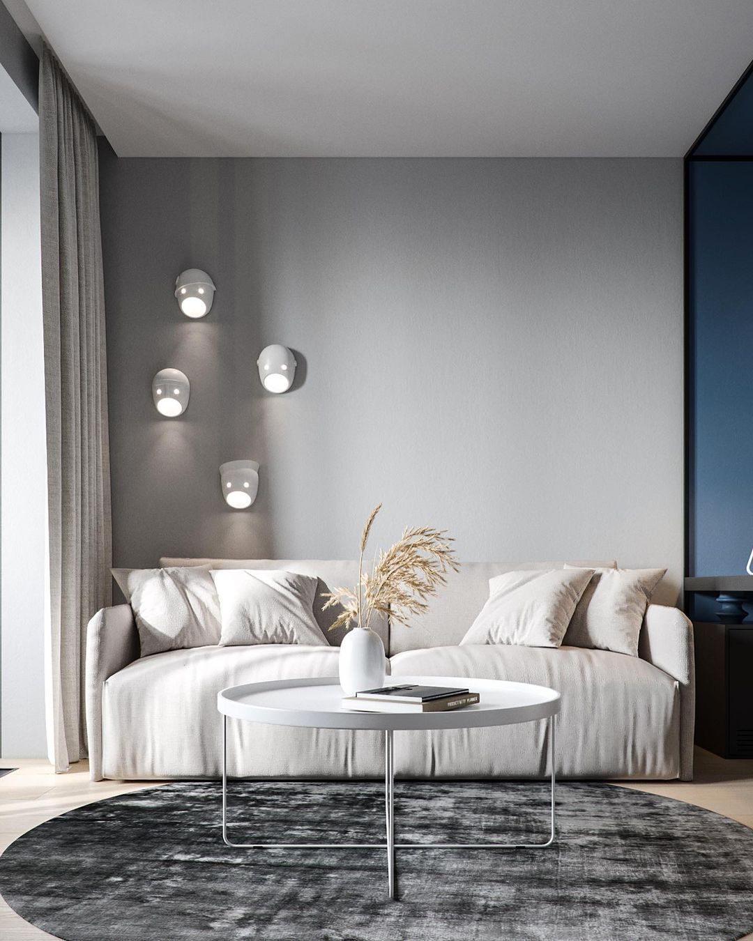 Mask Individual Creativity Resin Wall Light-Neutral Decor