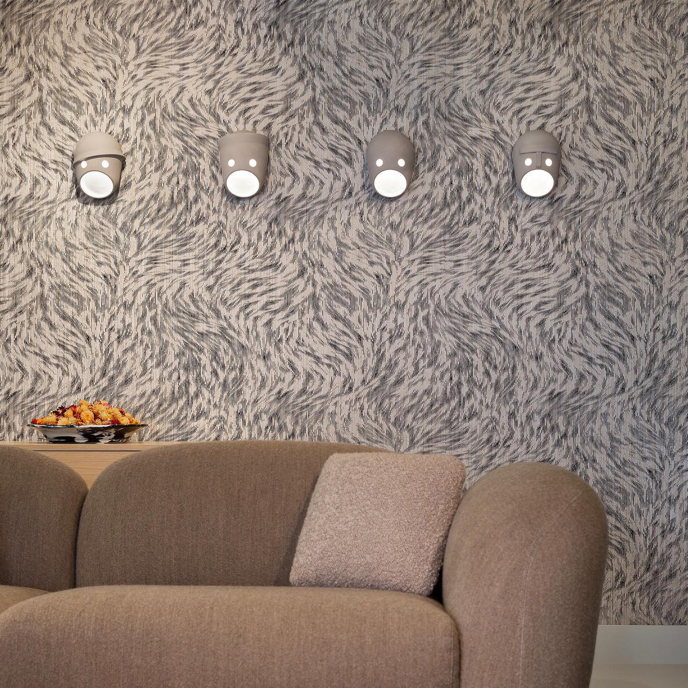 Mask Individual Creativity Resin Wall Light-Neutral Decor