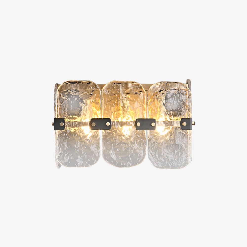 Clara Massive Glass Wall Sconces-Neutral Decor