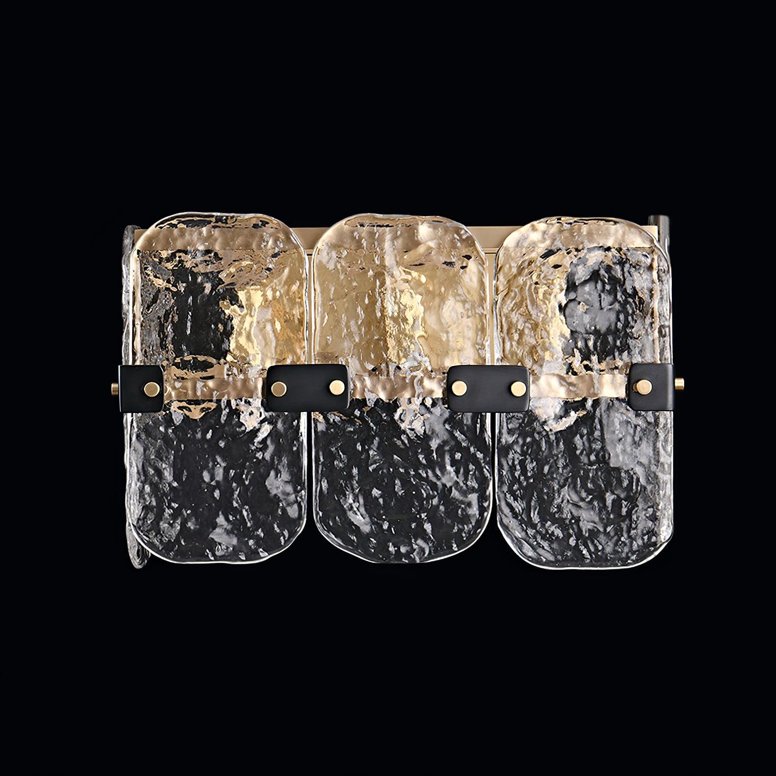 Clara Massive Glass Wall Sconces-Neutral Decor