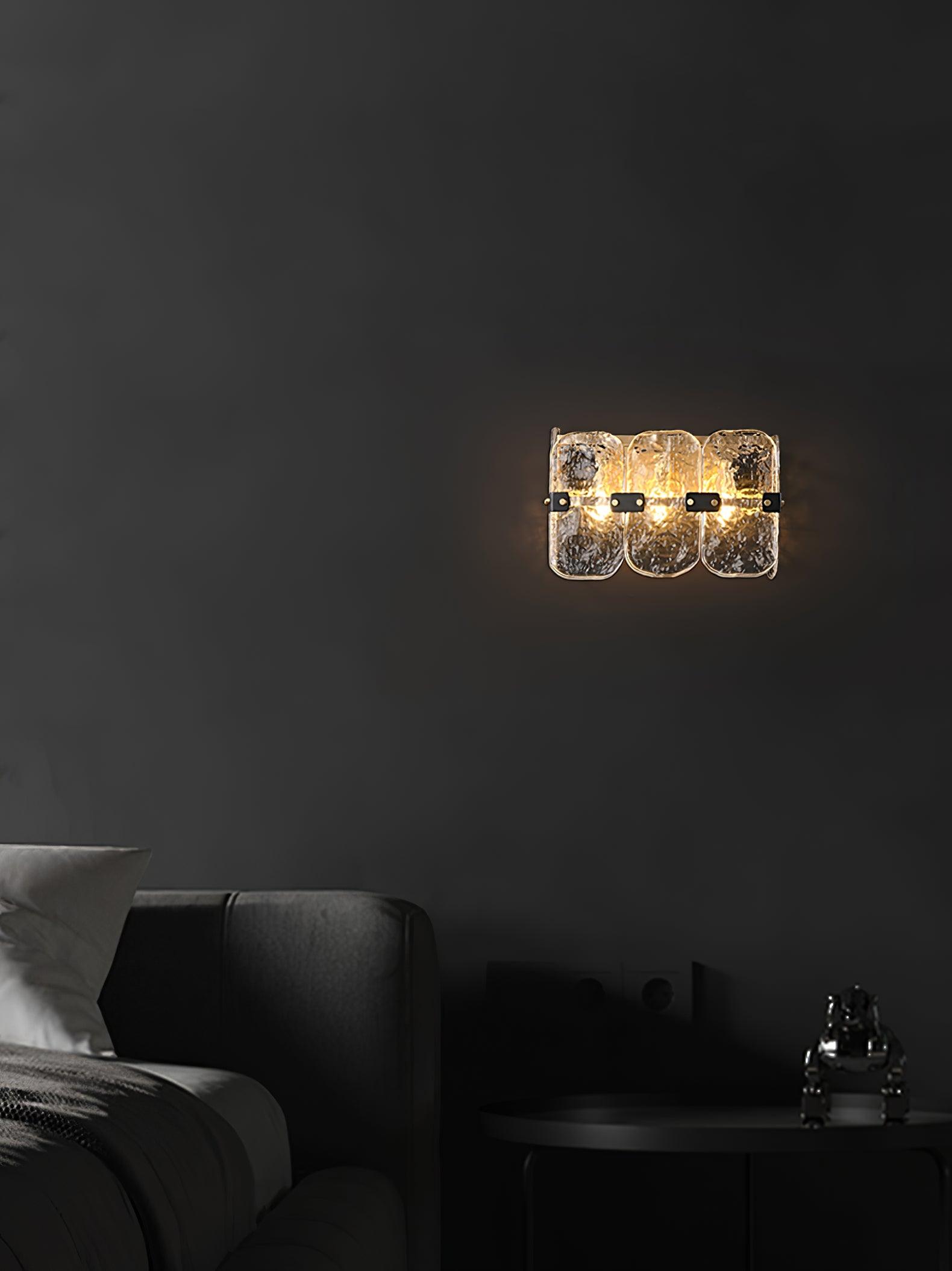 Clara Massive Glass Wall Sconces-Neutral Decor