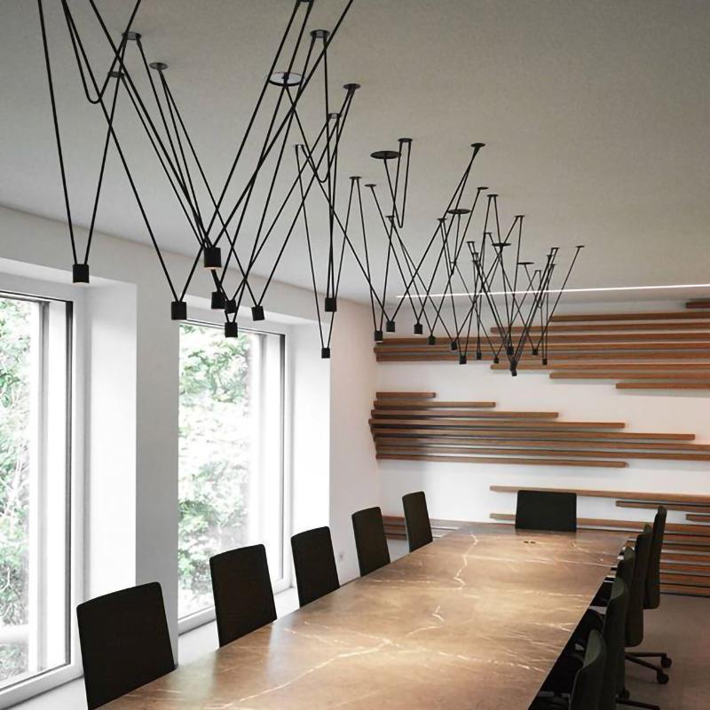 Lustra Pendant Lamp Collection Slim Cable Lines-Neutral Decor