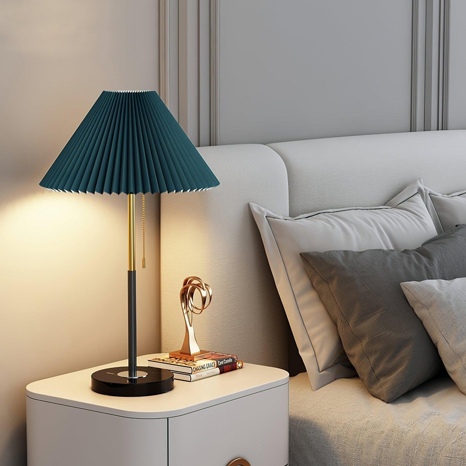 Divo Minimalist Marble Table Lamp-Neutral Decor