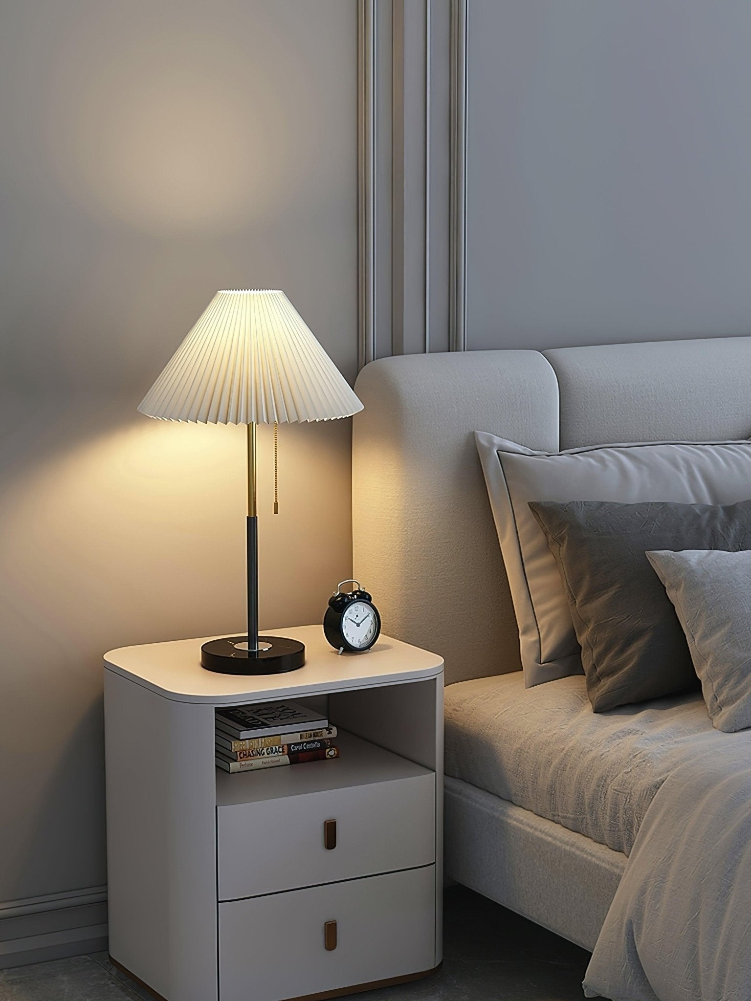 Divo Minimalist Marble Table Lamp-Neutral Decor