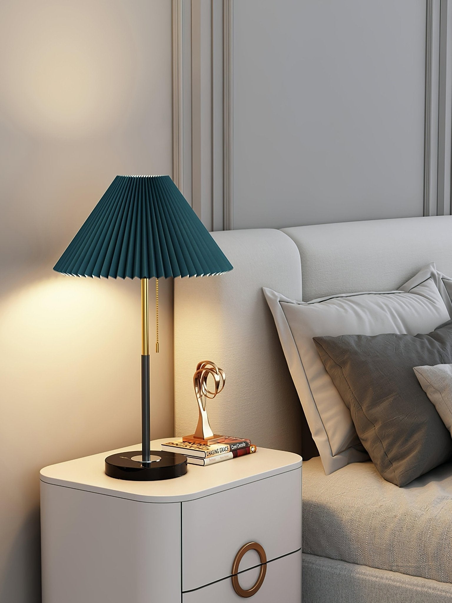 Divo Minimalist Marble Table Lamp-Neutral Decor