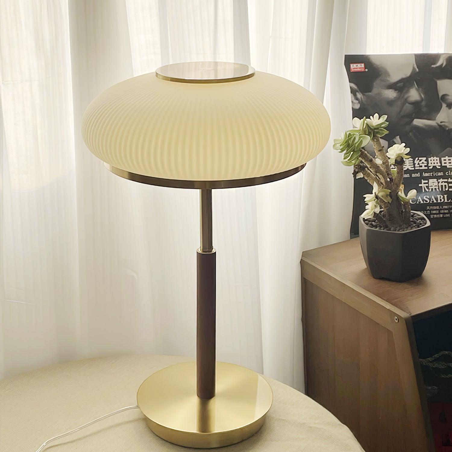 Glimmce Wood Table Lamp-Neutral Decor