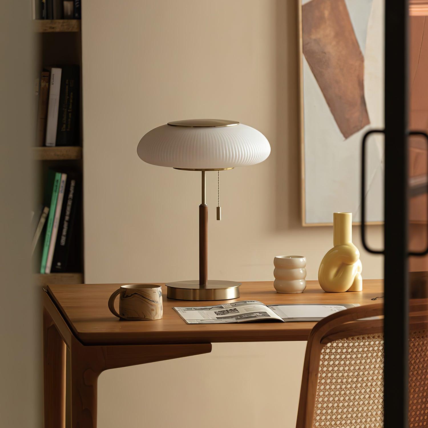 Glimmce Wood Table Lamp-Neutral Decor