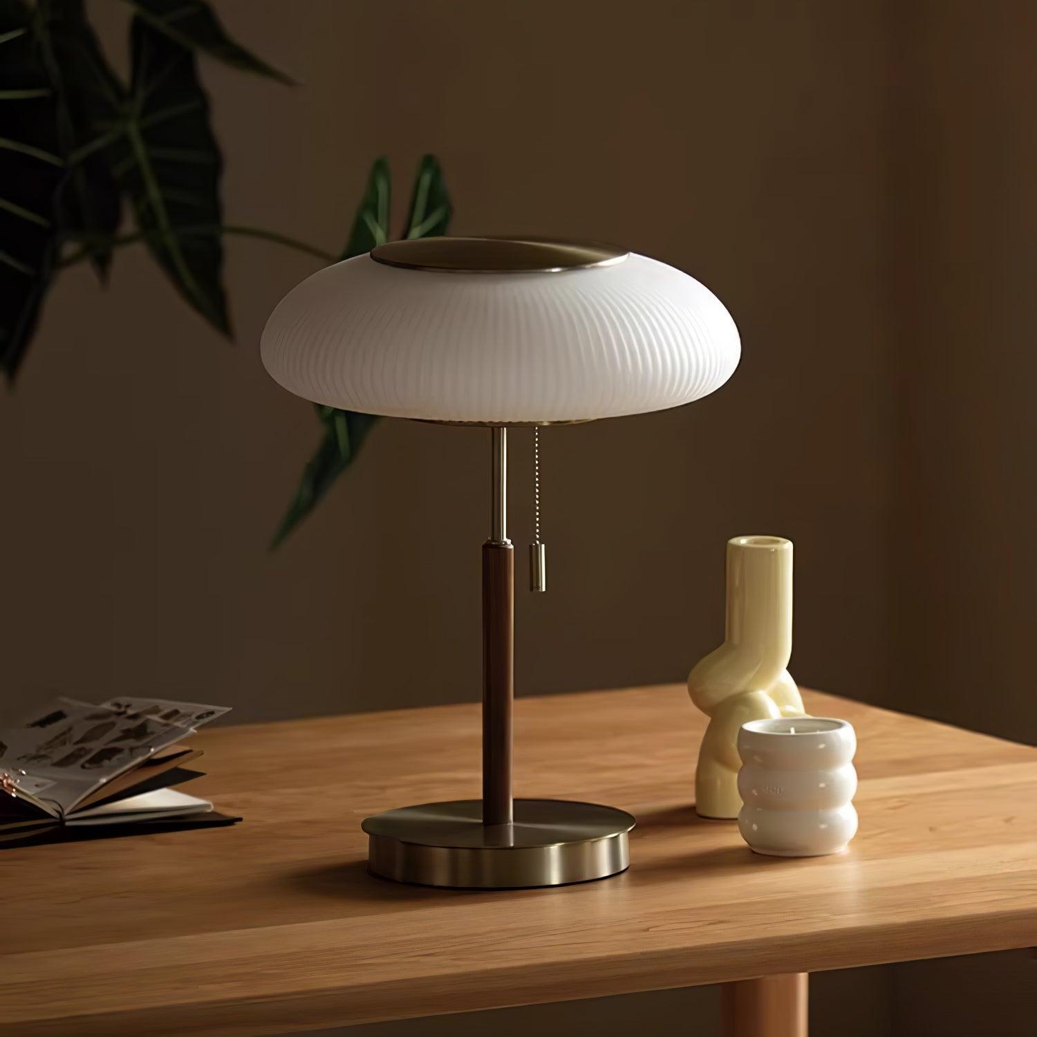 Glimmce Wood Table Lamp-Neutral Decor