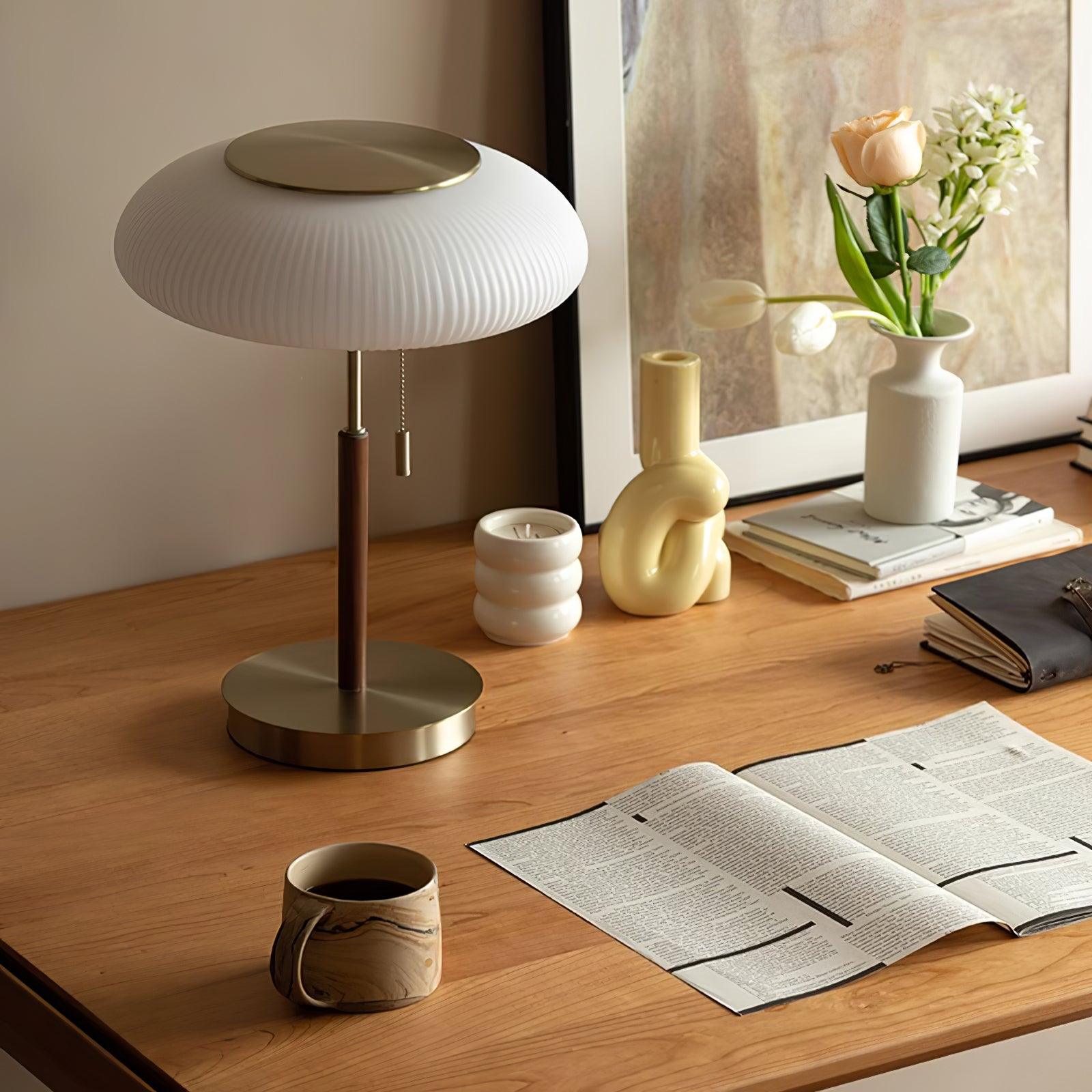Glimmce Wood Table Lamp-Neutral Decor