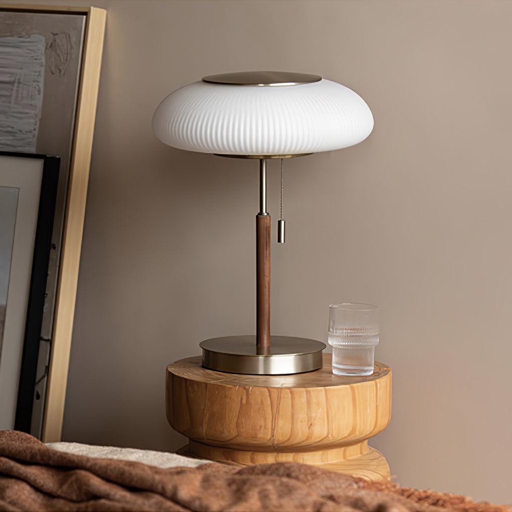 Glimmce Wood Table Lamp-Neutral Decor