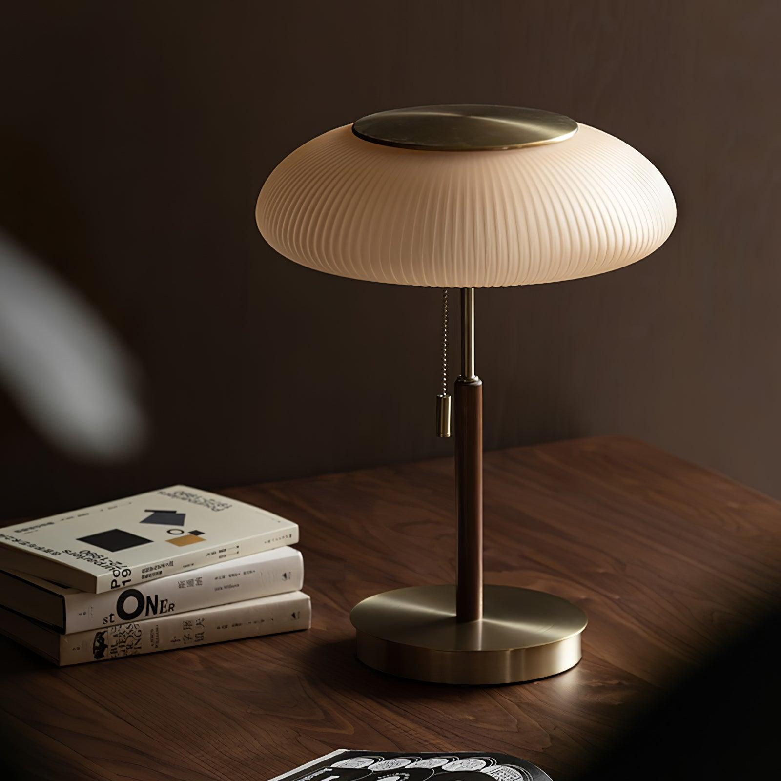 Glimmce Wood Table Lamp-Neutral Decor