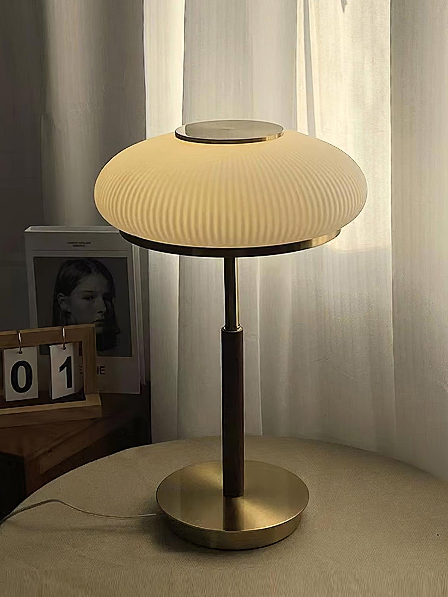 Glimmce Wood Table Lamp-Neutral Decor