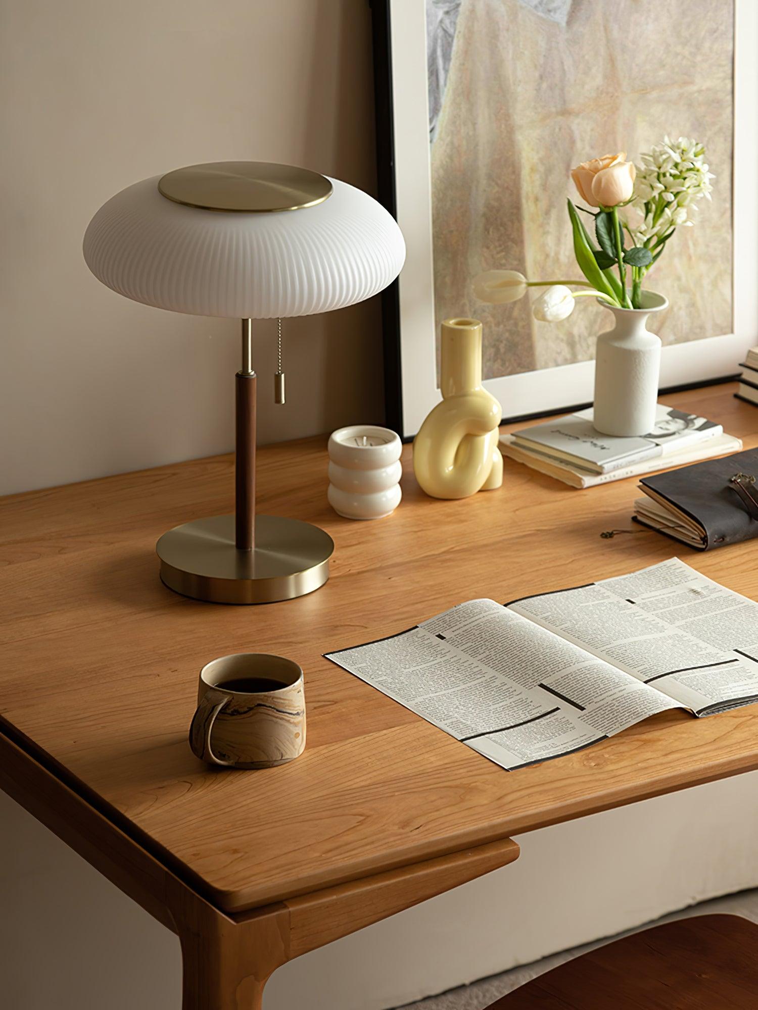Glimmce Wood Table Lamp-Neutral Decor