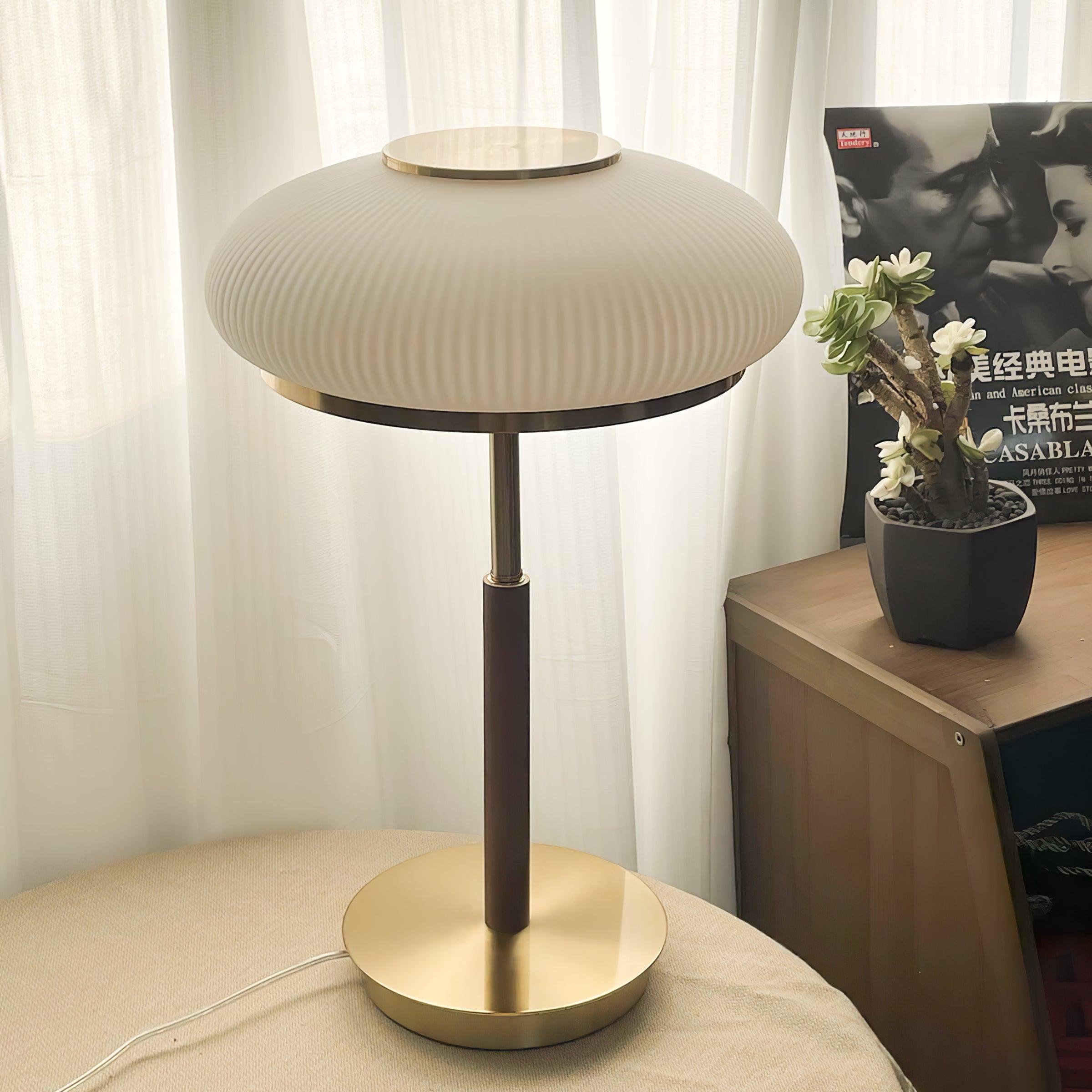 Glimmce Wood Table Lamp-Neutral Decor