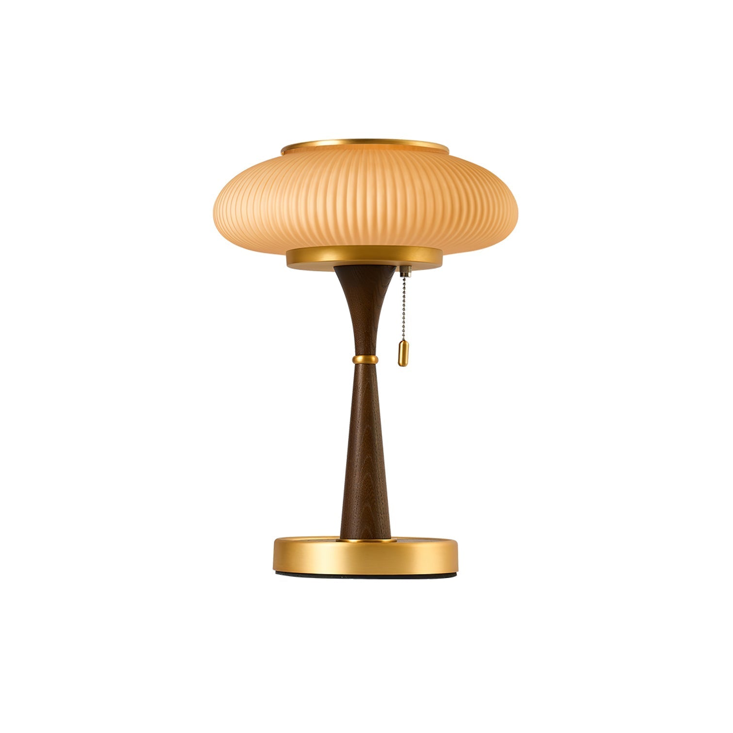 Vevelo Wood Vintage Table Lamp-Neutral Decor
