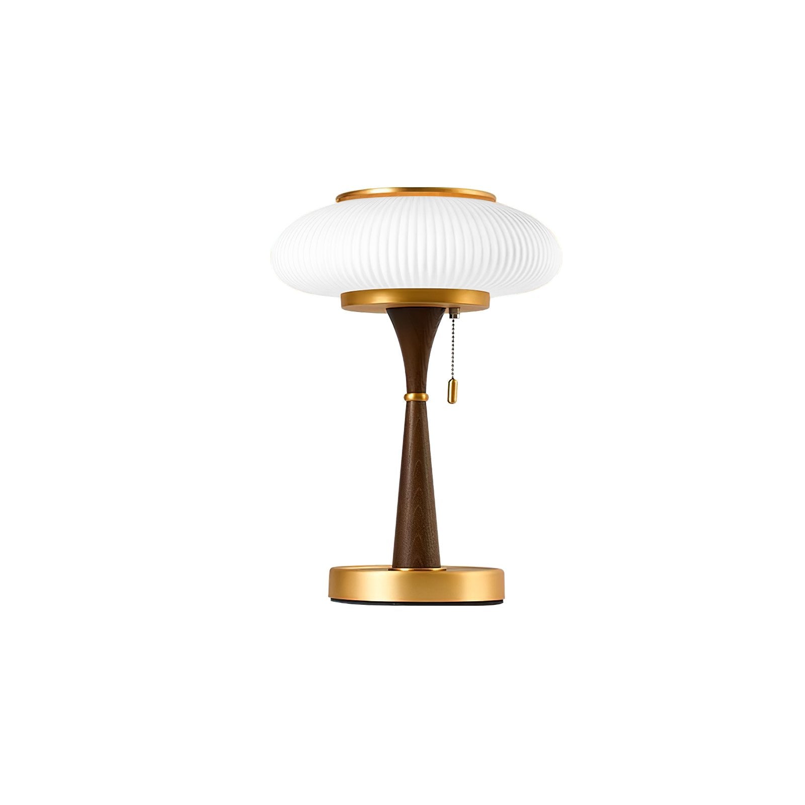 Vevelo Wood Vintage Table Lamp-Neutral Decor