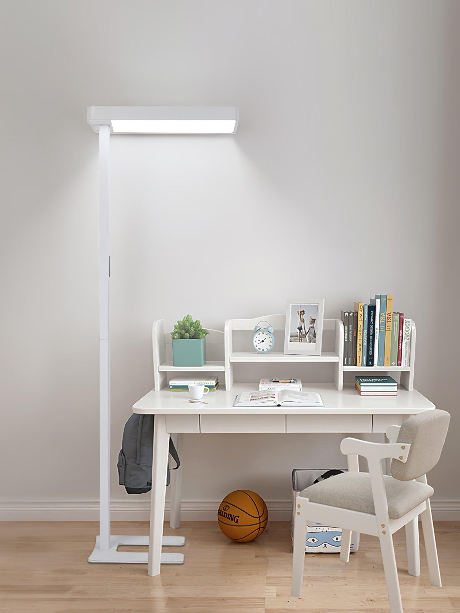 Cithaara Sleek Floor Lamp-Neutral Decor