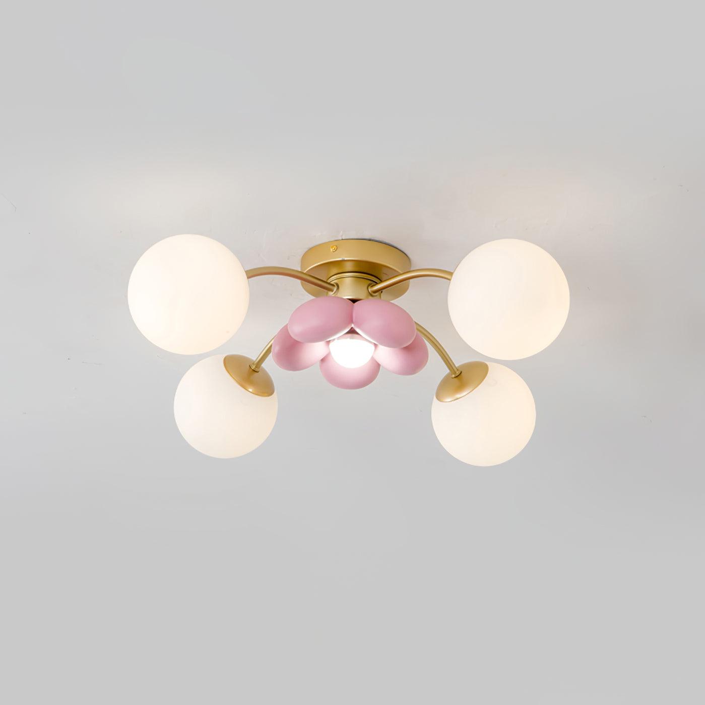 Nirox Pink Petal Ceiling Light-Neutral Decor