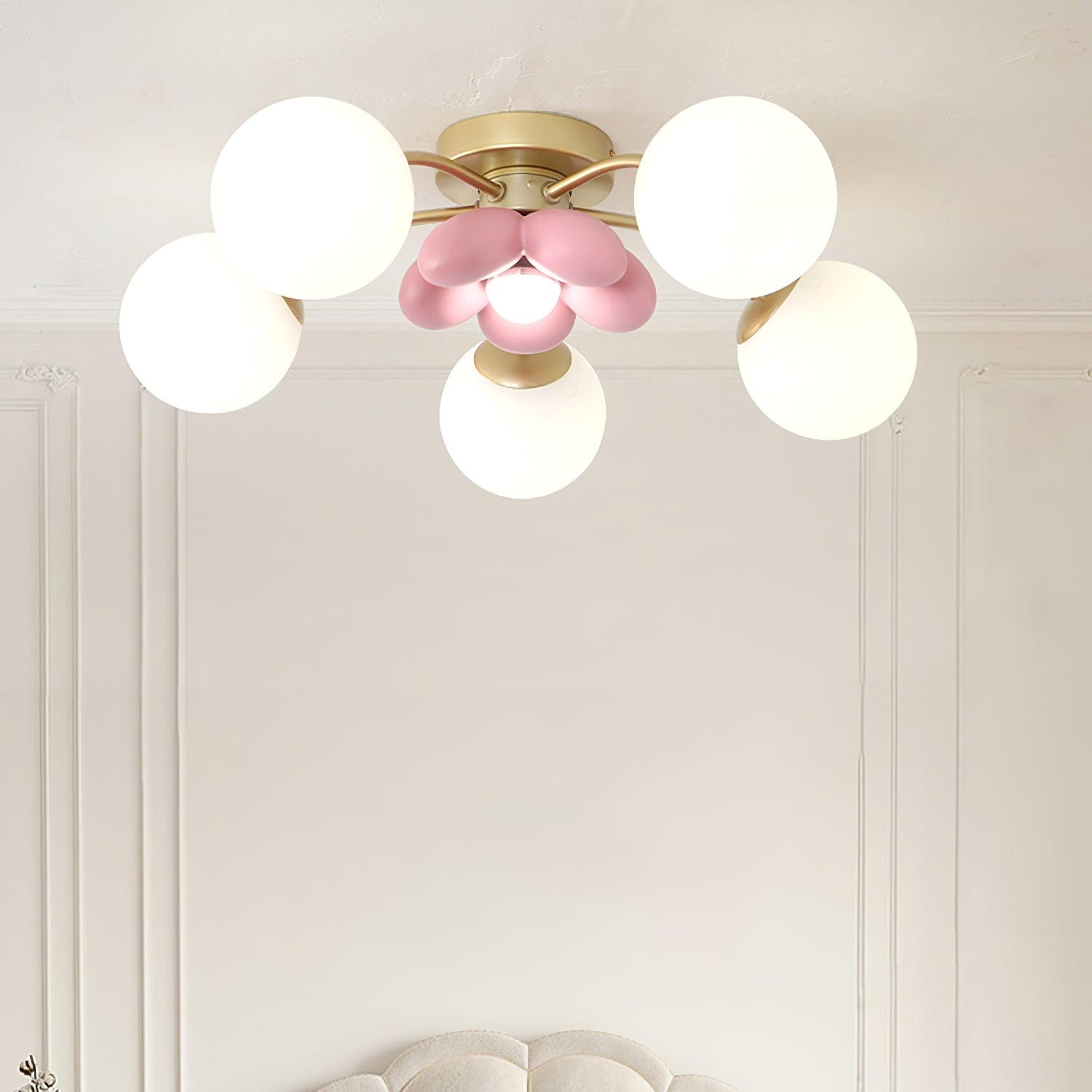 Nirox Pink Petal Ceiling Light-Neutral Decor