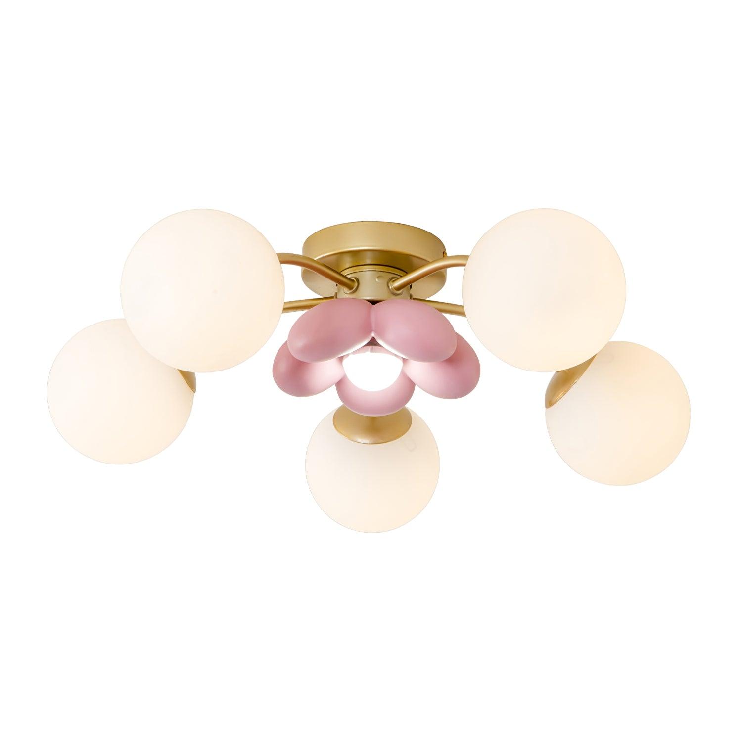 Nirox Pink Petal Ceiling Light-Neutral Decor