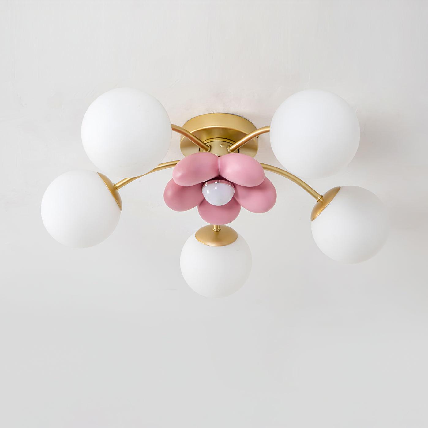 Nirox Pink Petal Ceiling Light-Neutral Decor