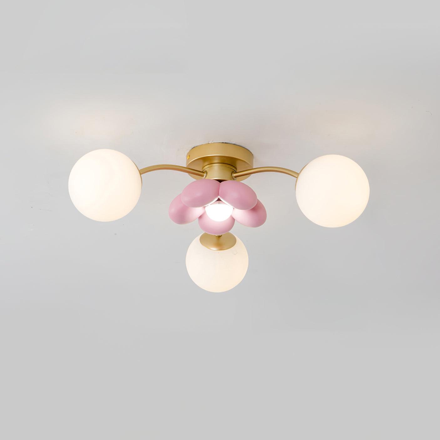 Blossura Pink Petal Ceiling Light