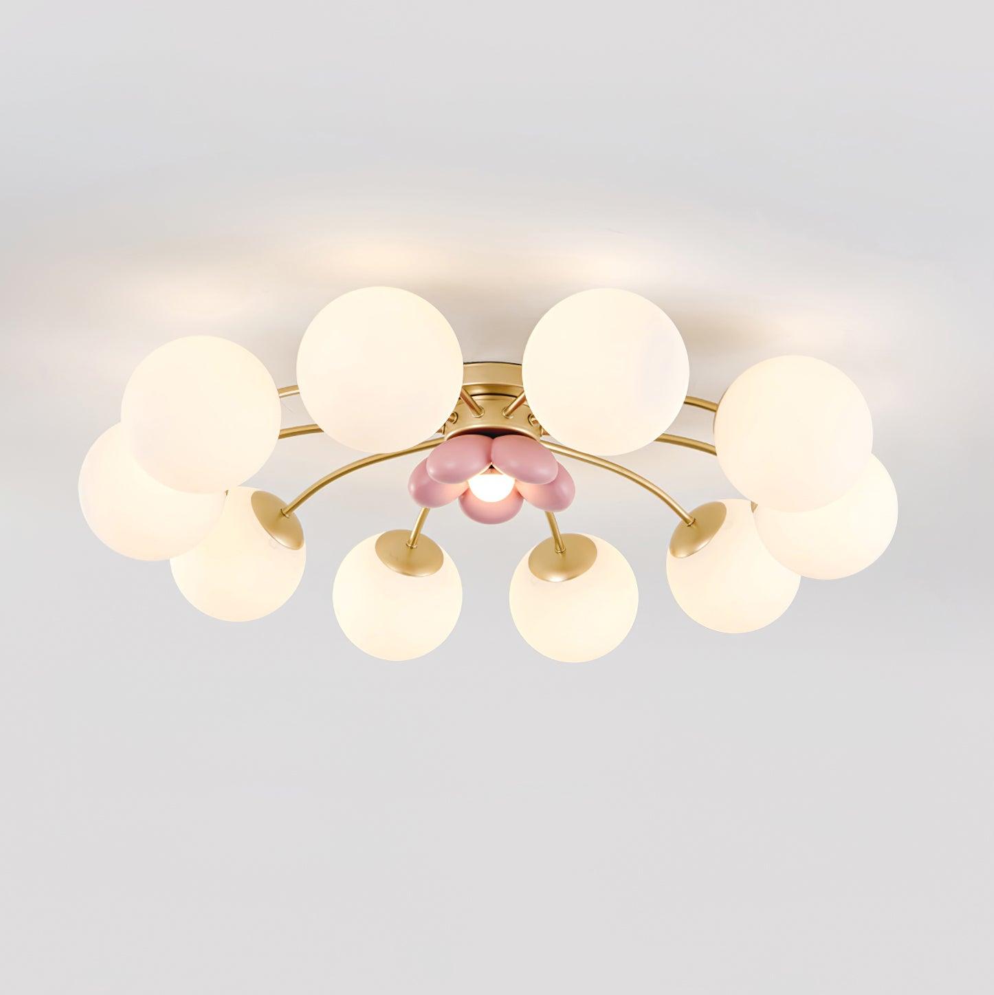 Nirox Pink Petal Ceiling Light-Neutral Decor